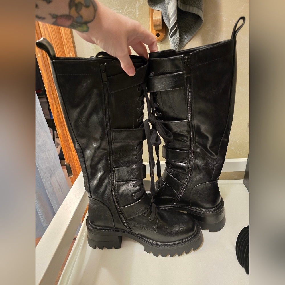 NWOT Killstar x KIHILIST US 10 Lunaclysm Boots - Picture 8 of 15